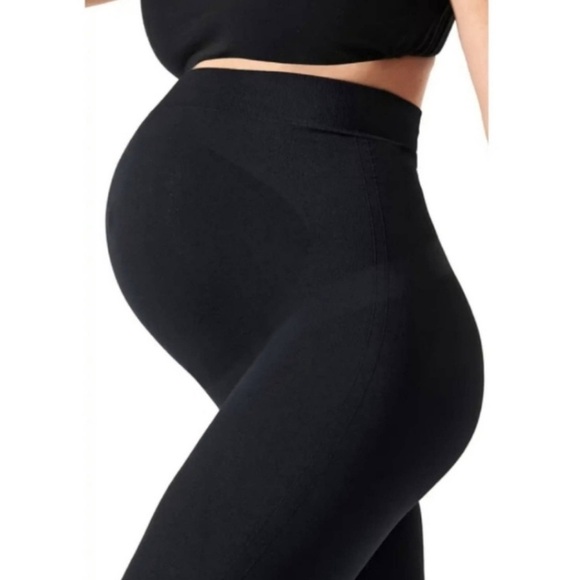 BLANQI Everyday Maternity Belly Support Leggings Black Size Medium Pregnancy - Picture 8 of 8